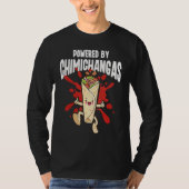 T-shirt Powered By Chimichangas (Devant)
