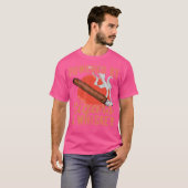 T-shirt Powered By Cigars Whiskey For A Cigar Expert (Devant entier)