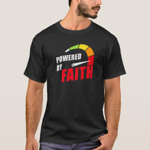 T-shirt Powered by Faith u2013 Christian Inspiring Motivat