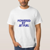 T-shirt Powered By Jet Fuel (Devant)