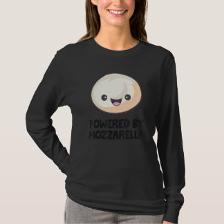 T-shirt Powered By Mozzarella