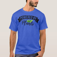 Powered By Plants Graphic Men Women Vegetarian Veg