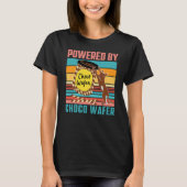 T-SHIRT POWEREE PAR CHOCO WAFER - CHOCO WAFER ET AMOUREUX  (Devant)