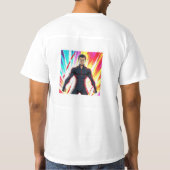 T-shirt Powerful Anime Hero Transformation – Dynamic Energ (Dos)
