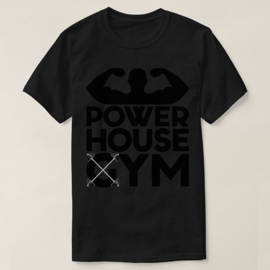 T-shirt Powerhouse Gym 5 (Design devant)