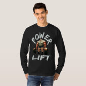 T-shirt Powerlifting Workout Fitness  2 (Devant entier)