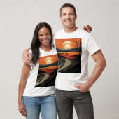 T-shirt PowerPoint 2D Vector Vision créative (Unisexe)