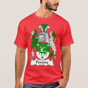 T-shirt Powers Coat of Arms Family Crest 