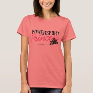 T-shirt Powersport Princess Women's Motorycle