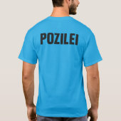 T-shirt Pozilei - Mème Parodie (Dos)