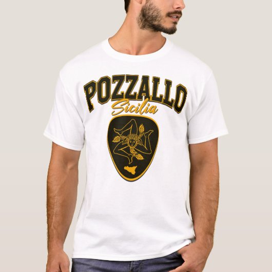 T-shirt Pozzallo Sicilia (Devant)