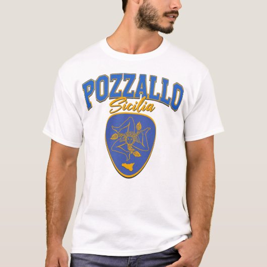 T-shirt Pozzallo Sicilia (Devant)