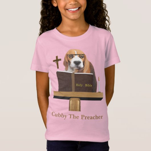 T-Shirt Pracher de chien (Devant)