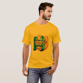 T-shirt PracticeLove salutation Le design de David Flynn (Devant entier)
