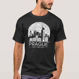 T-shirt Prague City République tchèque