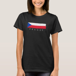 T-shirt Prague République tchèque Vacances République tchè