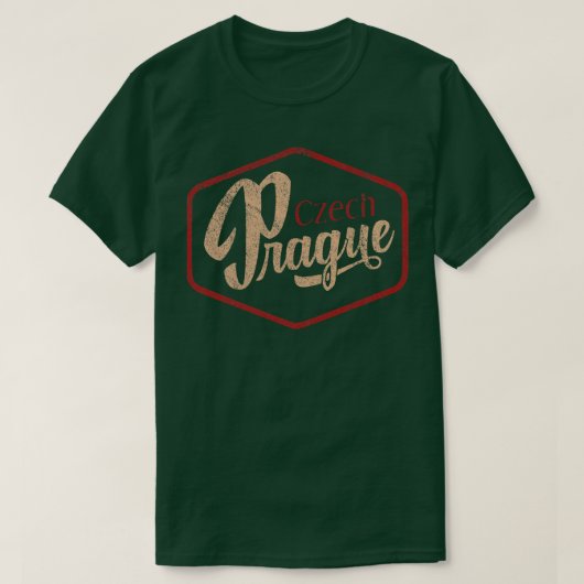 T-shirt Prague Tchèque (Design devant)