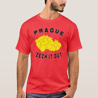 T-shirt Prague - Tchèque il