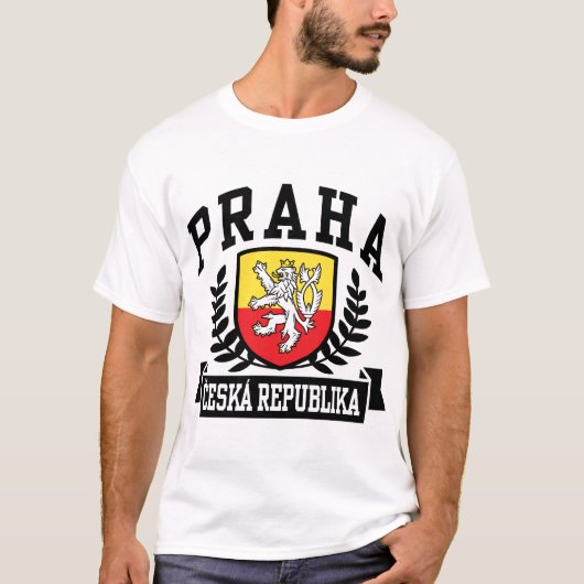 T-shirt Praha Ceska Republika (Devant)