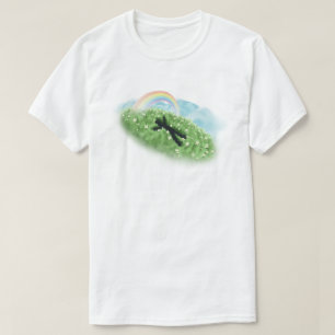 T-shirt Prairie Paisible Rêves Arc-en-ciel - Surréalisme E