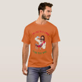 T-shirt Praisehe Lord Passhe Vin ChristmasTime amis (Devant entier)