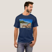 T-shirt Praslin Seychelles Island Anse Lazio Beach Cadeau (Devant entier)