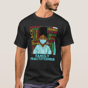 T-shirt Praticienne de famille Africaine Américaine Femmes