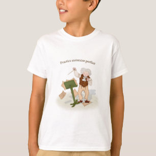 T-shirt Pratique Conserve Le Parfait Beethoven Conduisant 
