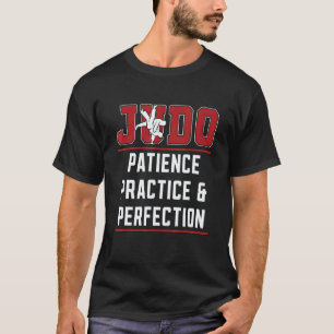T-shirt Pratique de patience de judo Karaté Sport Judoka C