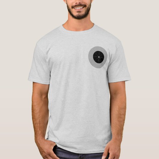 T-shirt Pratique en matière de cible (Devant)