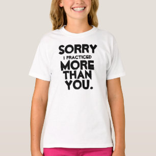 T-shirt Pratique en matière désolée d'I