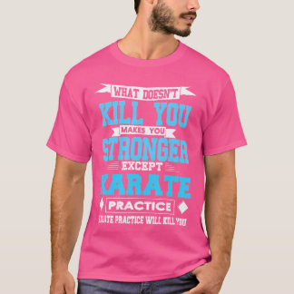 T-shirt Pratique karaté