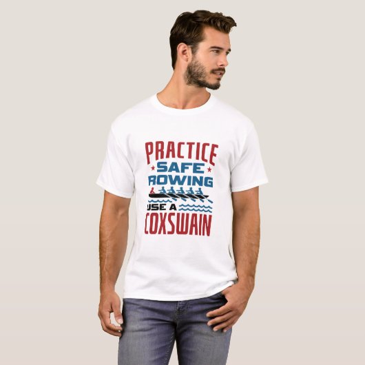 T-shirt Pratiquez le treuil sécuritaire Utilisez un tour a (Devant entier)