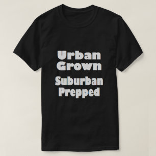 T-shirt pré-dressé de la banlieue urbaine