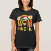 T-shirt Pré-K Arc-en-ciel Retour à l'école Enseignants pré (Devant)