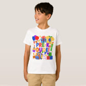 T-shirt Pre-K Dude Birthday & First Day of School Shirt  (Devant entier)
