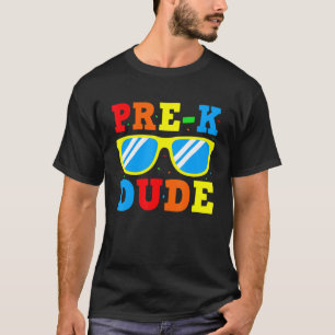 T-shirt Pré K Dude Kindergarten Garçons Filles Enfants
