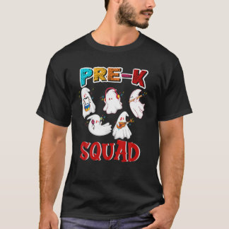 T-shirt Pré-K Étudiant Enseignant Enfants Préscolaire Reto