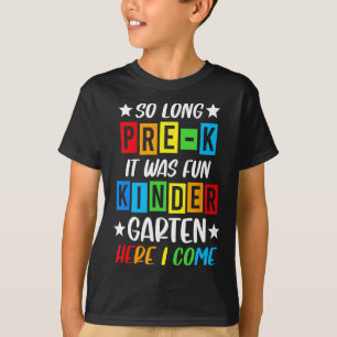 T-shirt Pré-k Grad 2025 Graduation préscolaire 2025 Si lon