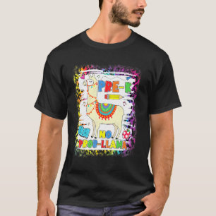 T-shirt Pré-K No Prob-Llama Professeur Étudiant Premier Jo