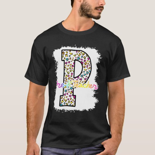 T-shirt Pre K Teacher (Devant)