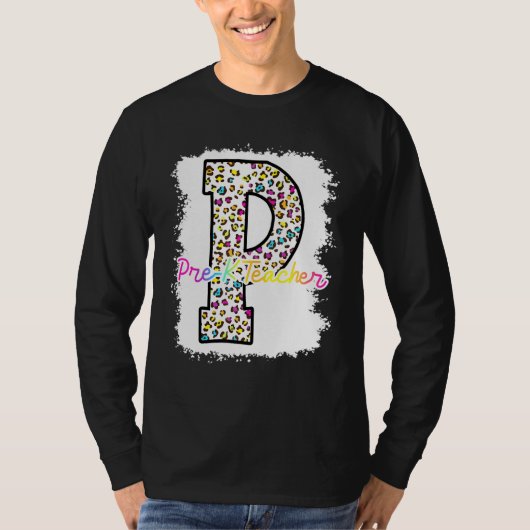 T-shirt Pre K Teacher (Devant)