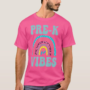 T-shirt Pré K Vibes Preschool Teacher Back To School