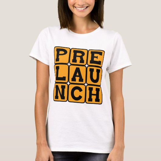 T-shirt Pré-lancement, étape de maternité (Devant)