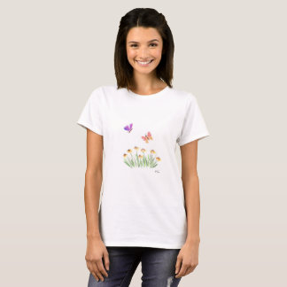 T-shirt pré papillon