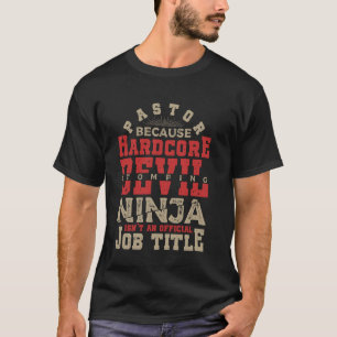 T-shirt Preacher Devil Stomper Sermonator chrétien Pasto