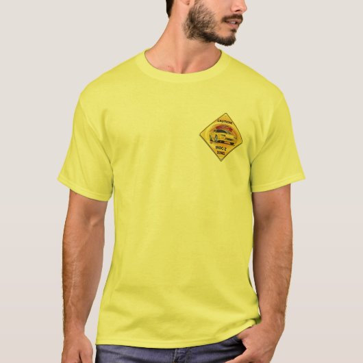 T-shirt Précaution ! CAMARO X-ING (Devant)