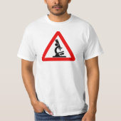 T-shirt PRÉCAUTION : La Science en cours (Devant)