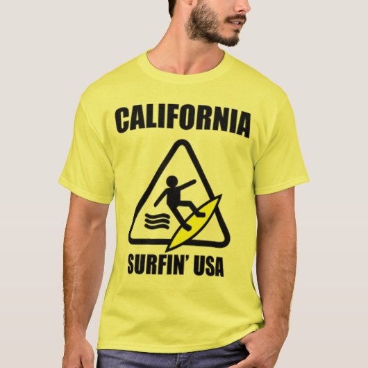T-shirt précaution : plancher humide (Devant)