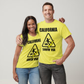 T-shirt précaution : plancher humide (Unisexe)